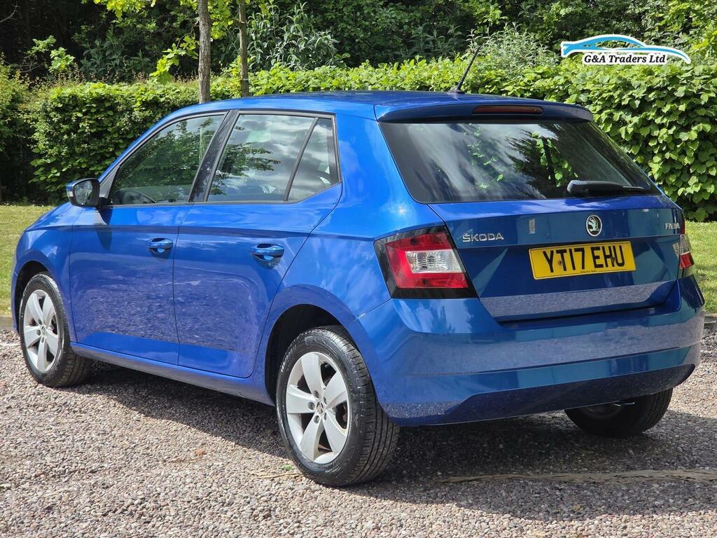 Skoda Fabia 1.4 Tdi Se Euro 6 Ss 201717 YT17EHU Blue #5