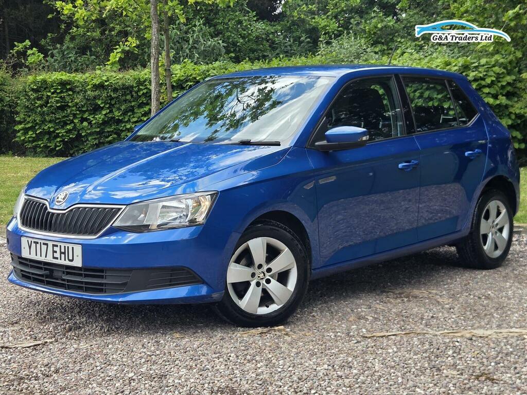 Skoda Fabia 1.4 Tdi Se Euro 6 Ss 201717 YT17EHU Blue #3