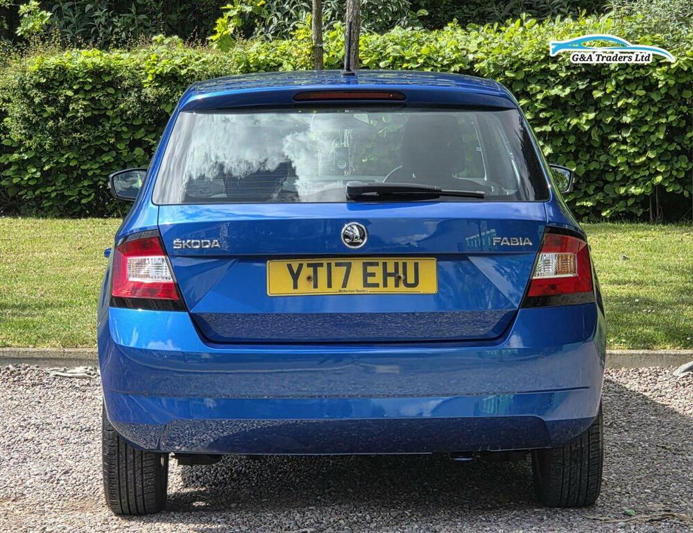 Skoda Fabia 1.4 Tdi Se Euro 6 Ss 201717 YT17EHU Blue #6