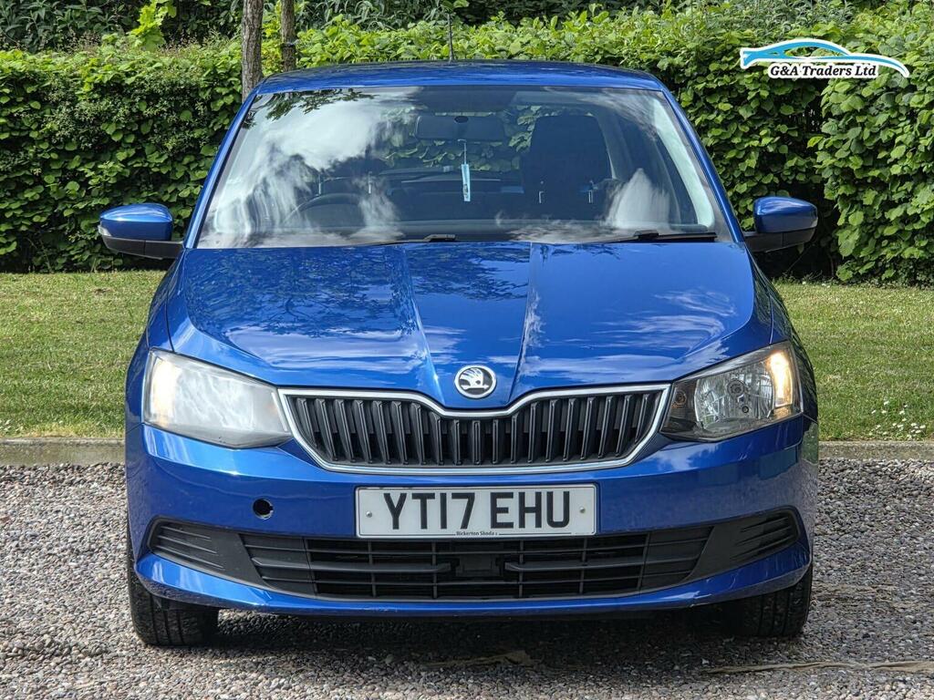 Skoda Fabia 1.4 Tdi Se Euro 6 Ss 201717 YT17EHU Blue #2