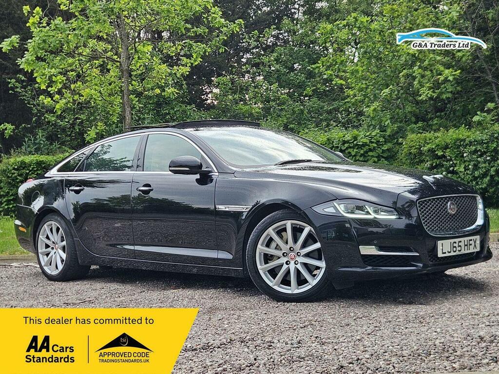 Jaguar XJ 3.0D V6 Luxury Euro 6 Ss Lwb 20166 Black