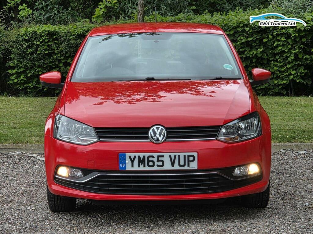 Volkswagen Polo 1.2 Tsi Bluemotion Tech Se Euro 6 Ss 2016 YM65VUP Red #2
