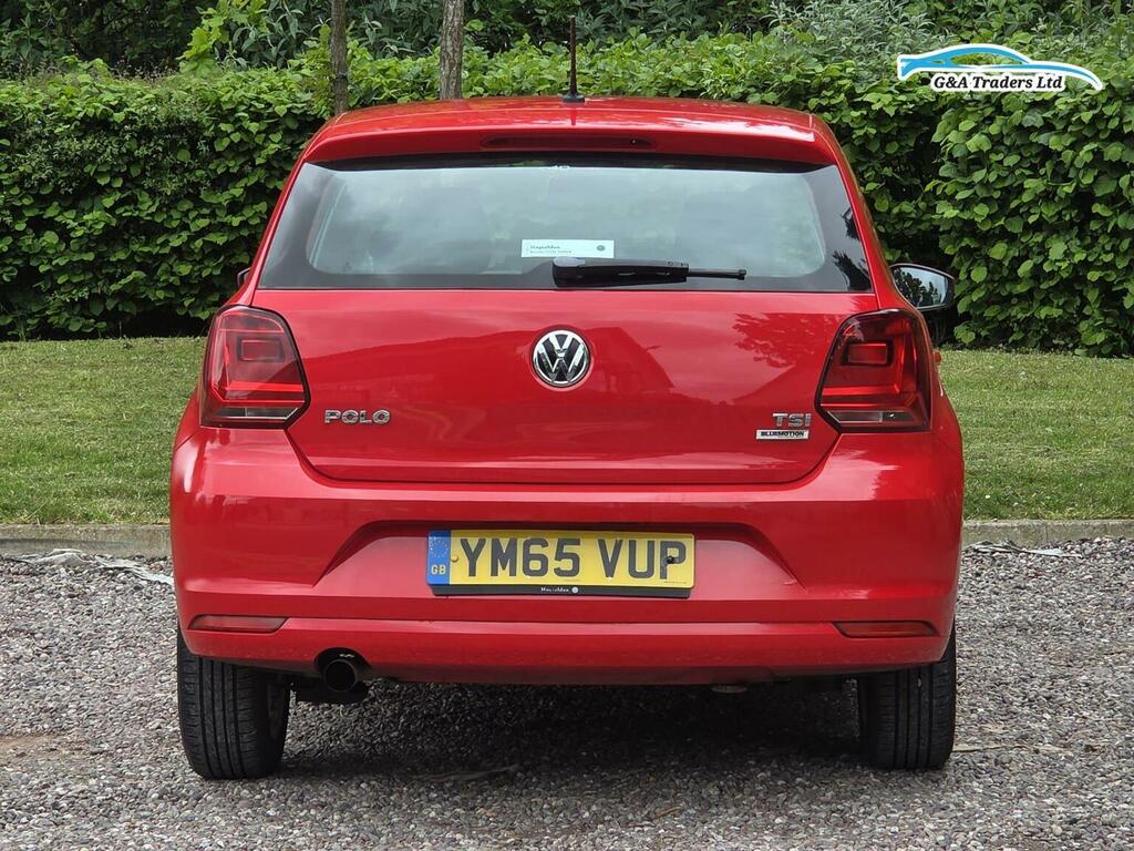 Volkswagen Polo 1.2 Tsi Bluemotion Tech Se Euro 6 Ss 2016 YM65VUP Red #6