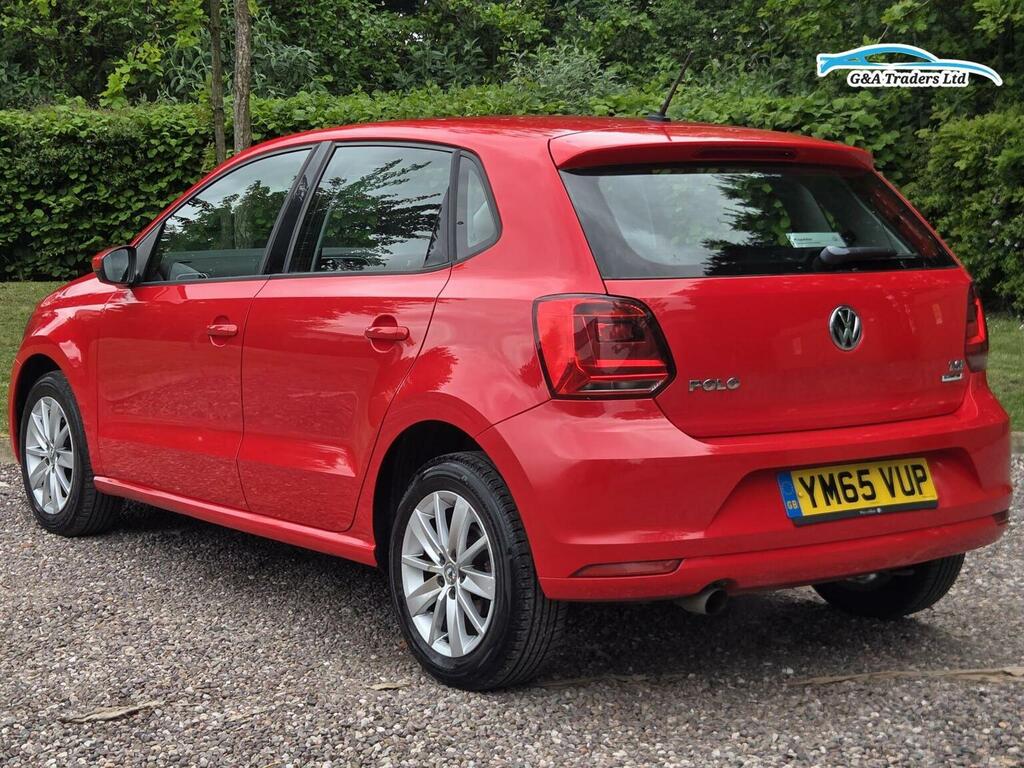 Volkswagen Polo 1.2 Tsi Bluemotion Tech Se Euro 6 Ss 2016 YM65VUP Red #5