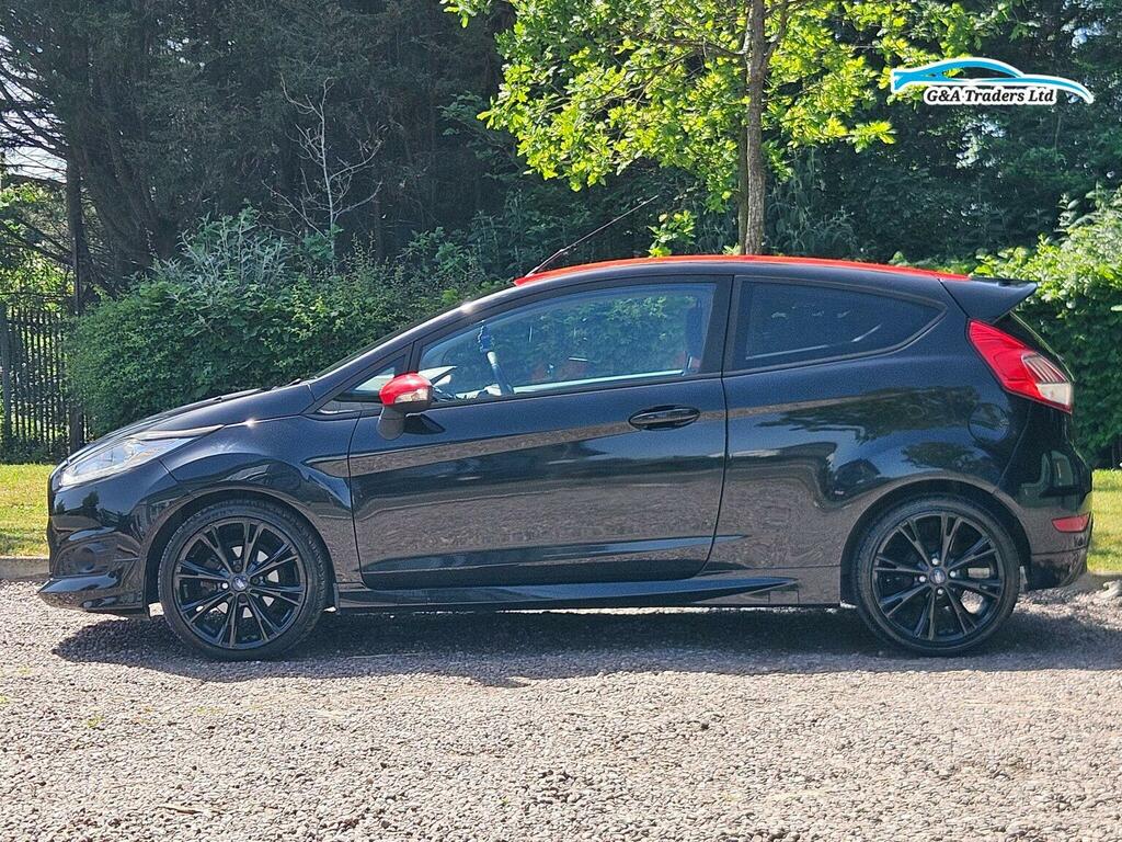 Ford Fiesta 1.0T Ecoboost Zetec S Euro 6 Ss 201616 FM16OPK Black #4