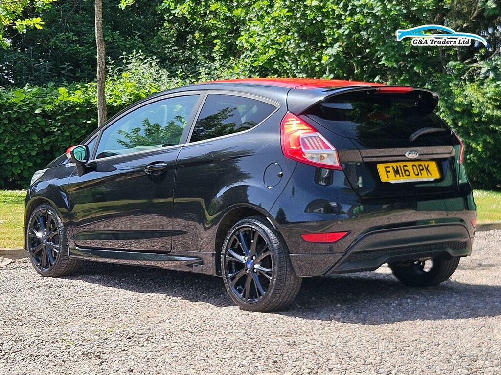 Ford Fiesta 1.0T Ecoboost Zetec S Euro 6 Ss 201616 FM16OPK Black #5