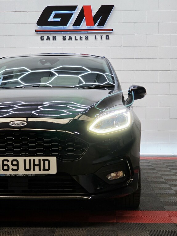 Ford Fiesta 1.0 T Ecoboost St-line X Edition EN69UHD Black #4