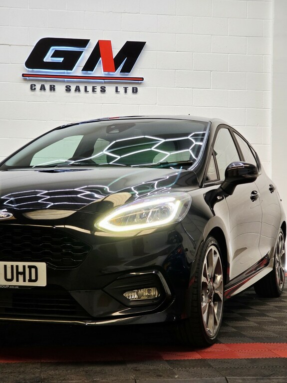 Ford Fiesta 1.0 T Ecoboost St-line X Edition EN69UHD Black #2