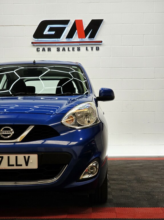 Nissan Micra 1.2 Acenta AO17LLV Blue #4