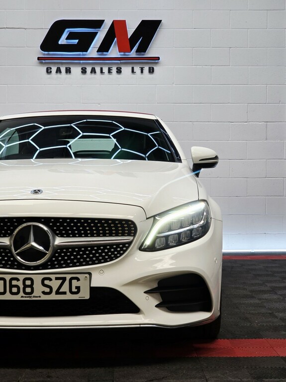 Mercedes-Benz C Class 1.5 C200 Mhev Amg Line WD68SZG White #4