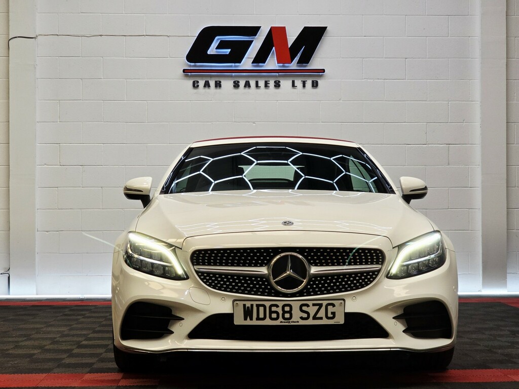 Mercedes-Benz C Class 1.5 C200 Mhev Amg Line WD68SZG White #3