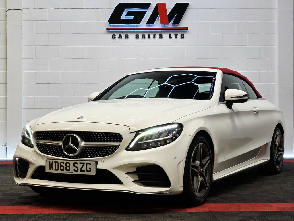 Mercedes-Benz C Class 1.5 C200 Mhev Amg Line White
