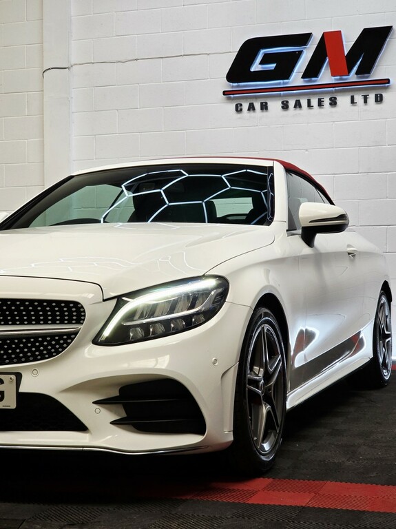 Mercedes-Benz C Class 1.5 C200 Mhev Amg Line WD68SZG White #5