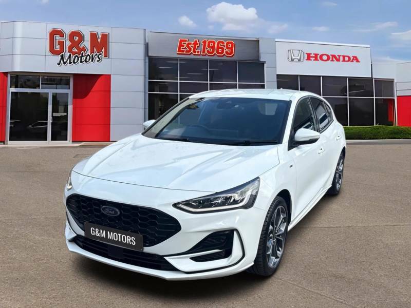 Ford Focus 1.0 Ecoboost St-line X - 2023 23 YM23ATZ White #3