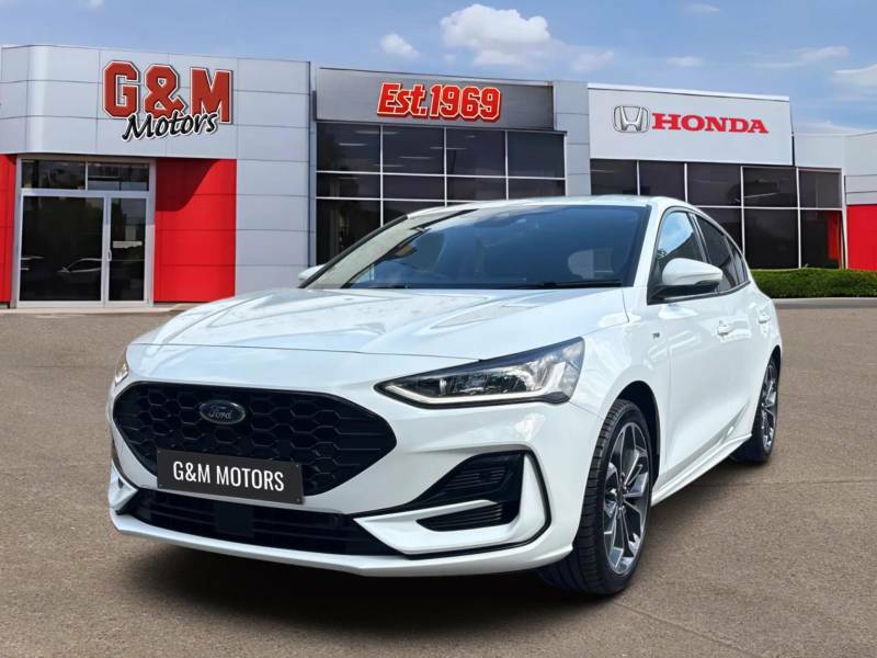 Ford Focus 1.0 Ecoboost St-line X - 2023 23 YM23ATZ White #5