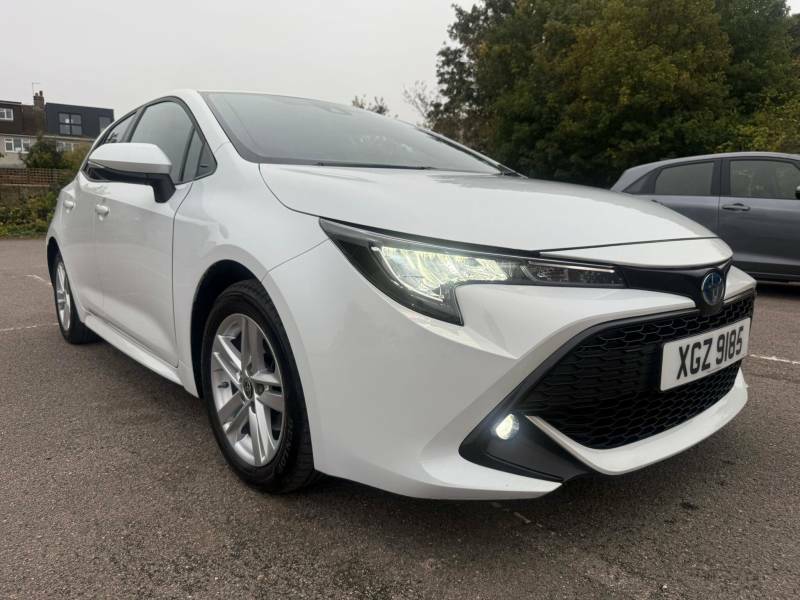Toyota Corolla 1.8 Vvt-i Hybrid Icon Cvt - 2022 72 XGZ9185 White #5