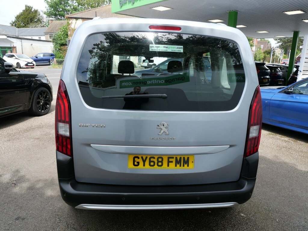 Peugeot Rifter 1.5 Bluehdi Allure Eat Euro 6 Ss 1 Owner GY68FMM Grey #5