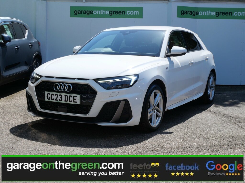 Audi A1 1.5 Tfsi 35 S Line Sportback S Tronic Euro 6 Ss White