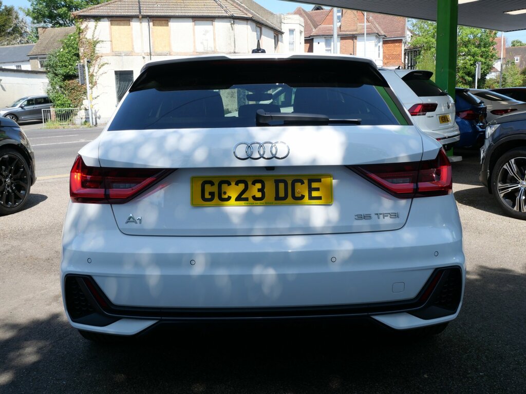 Audi A1 1.5 Tfsi 35 S Line Sportback S Tronic Euro 6 Ss GC23DCE White #5