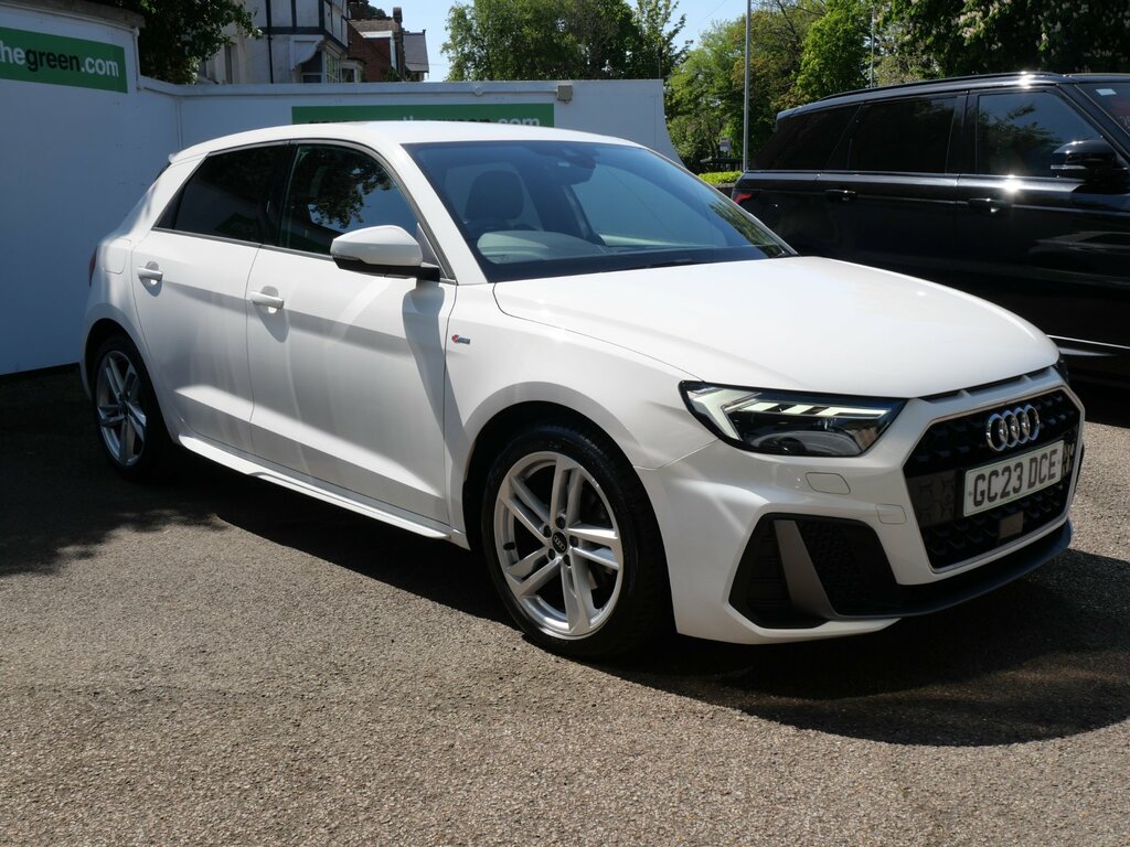 Audi A1 1.5 Tfsi 35 S Line Sportback S Tronic Euro 6 Ss GC23DCE White #3