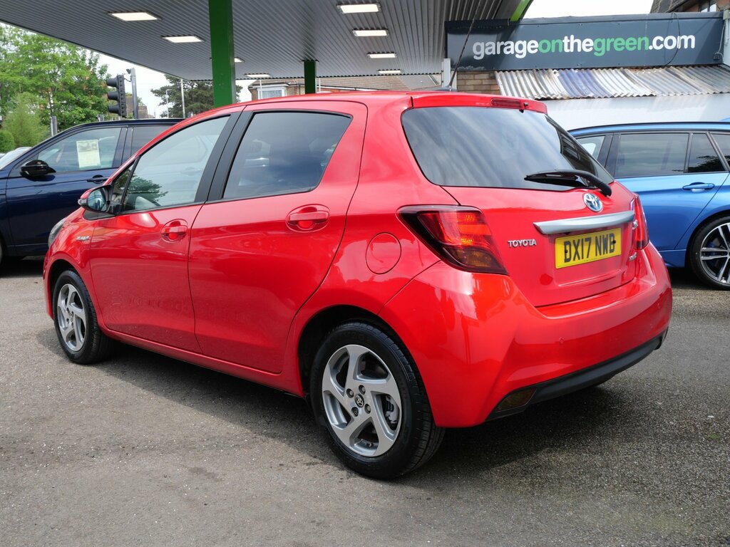 Toyota Yaris 1.5 Vvt-h Icon Hybrid E-cvt Euro 6 Ss Red #6