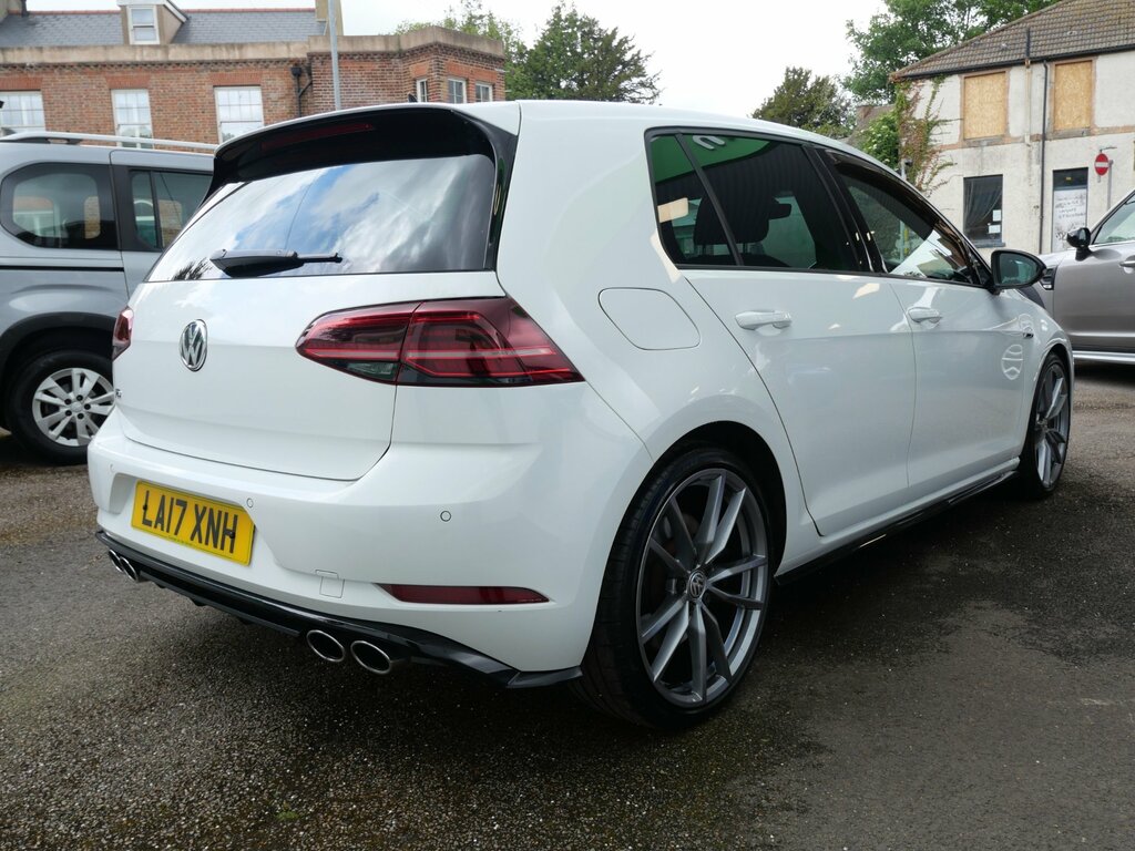 Volkswagen Golf 2.0 Tsi Bluemotion Tech R Dsg 4Motion Euro 6 Ss LA17XNH White #4
