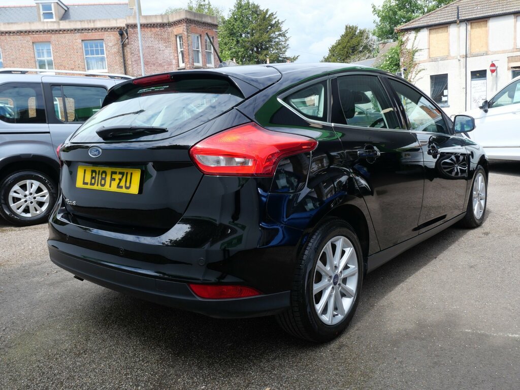 Ford Focus 1.5 Tdci Titanium Euro 6 Ss 44000 Miles LB18FZU Black #4