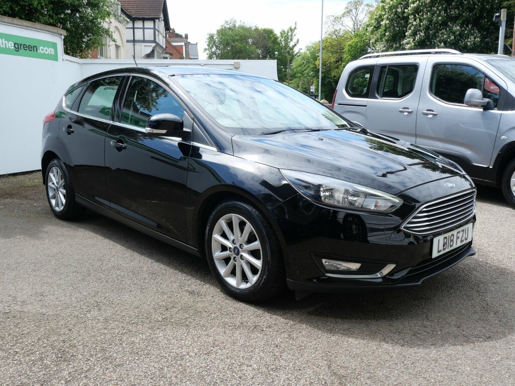 Ford Focus 1.5 Tdci Titanium Euro 6 Ss 44000 Miles LB18FZU Black #3