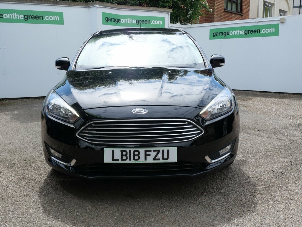 Ford Focus 1.5 Tdci Titanium Euro 6 Ss 44000 Miles LB18FZU Black #2