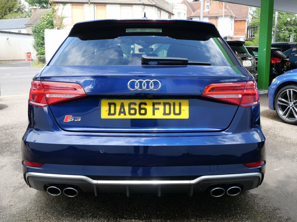 Audi S3 2.0 Tfsi Sportback S Tronic Quattro Euro 6 Ss DA66FDU Blue #5