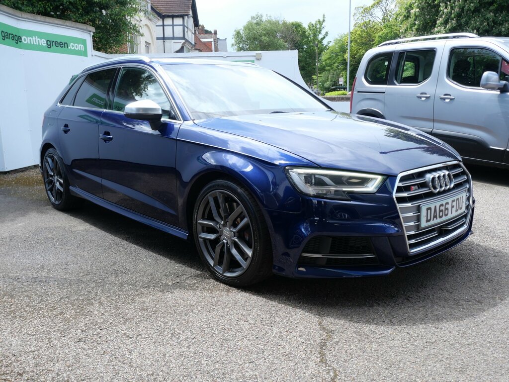 Audi S3 2.0 Tfsi Sportback S Tronic Quattro Euro 6 Ss DA66FDU Blue #3
