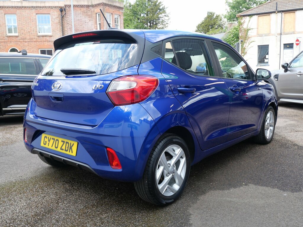 Hyundai I10 1.0 Se Connect Euro 6 Ss 28000 Miles GY70ZDK Blue #4