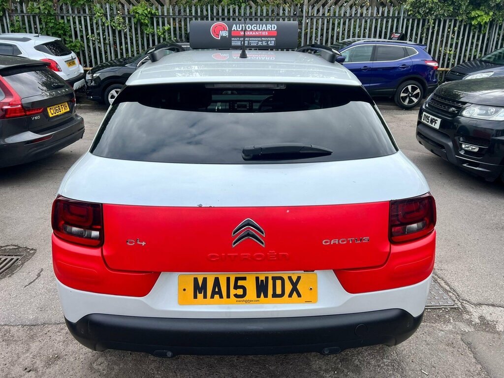 Citroen C4 Cactus 1.6 Bluehdi Flair Euro 6 Ss MA15WDX White #5