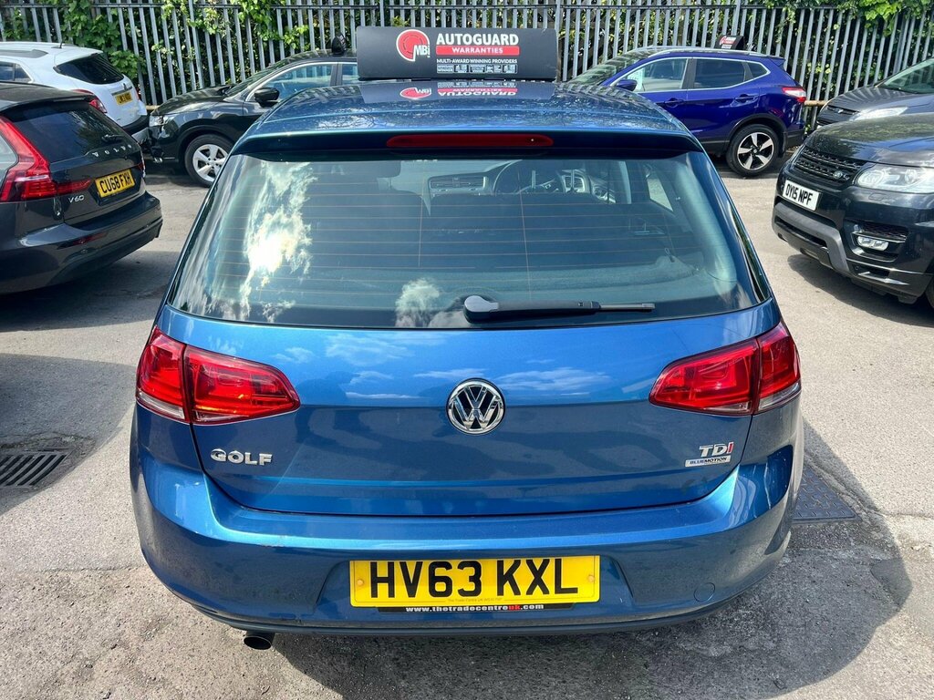 Volkswagen Golf 1.6 Tdi Bluemotion Tech Se Euro 5 Ss HV63KXL Blue #4
