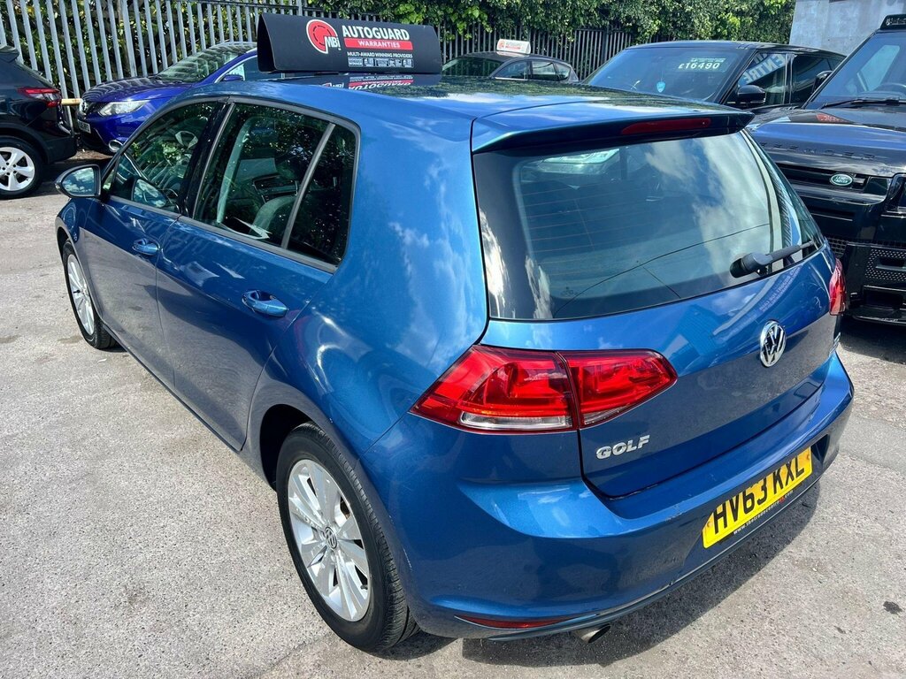 Volkswagen Golf 1.6 Tdi Bluemotion Tech Se Euro 5 Ss HV63KXL Blue #3