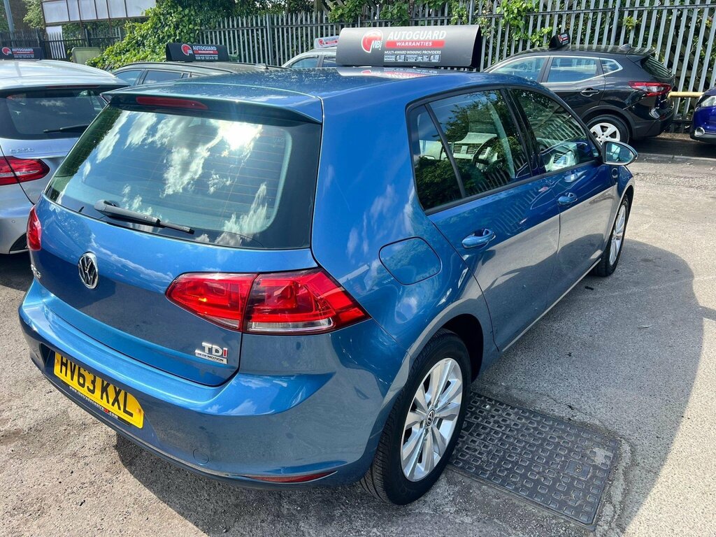 Volkswagen Golf 1.6 Tdi Bluemotion Tech Se Euro 5 Ss HV63KXL Blue #5