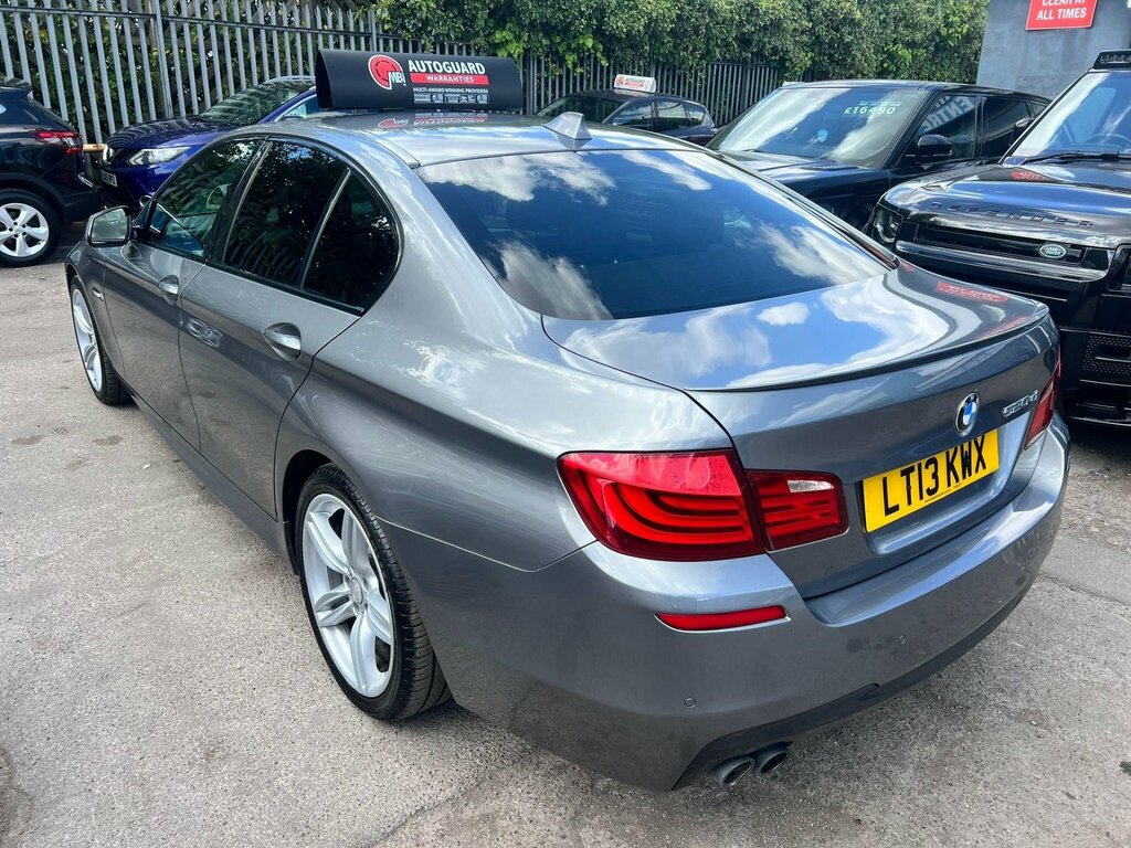BMW 5 Series 2.0 520D M Sport Euro 5 Ss LT13KWX Grey #4