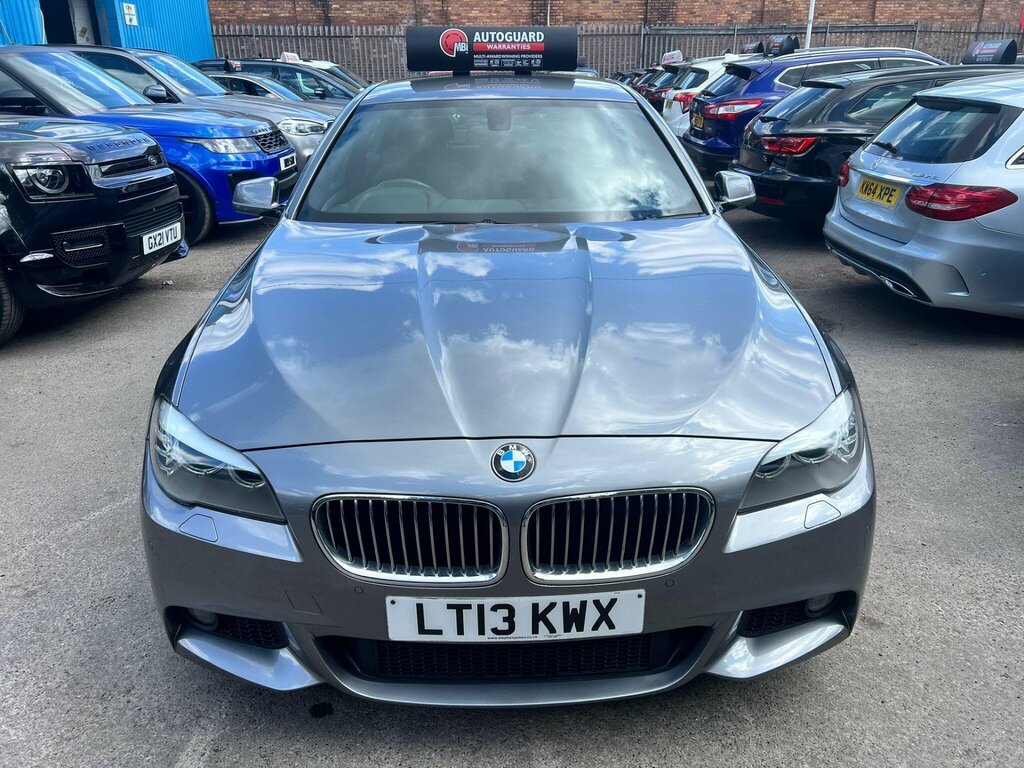BMW 5 Series 2.0 520D M Sport Euro 5 Ss LT13KWX Grey #2