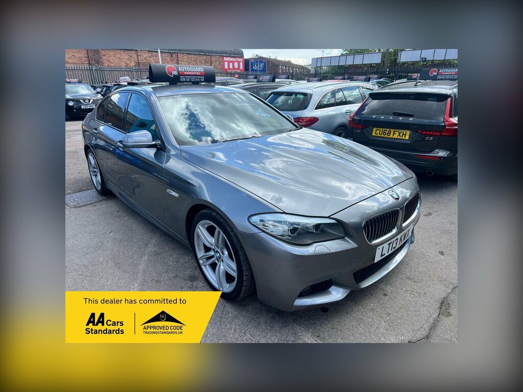 BMW 5 Series 2.0 520D M Sport Euro 5 Ss Grey