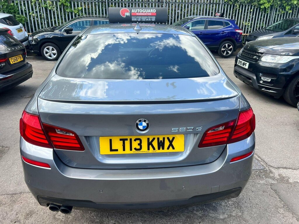 BMW 5 Series 2.0 520D M Sport Euro 5 Ss LT13KWX Grey #5