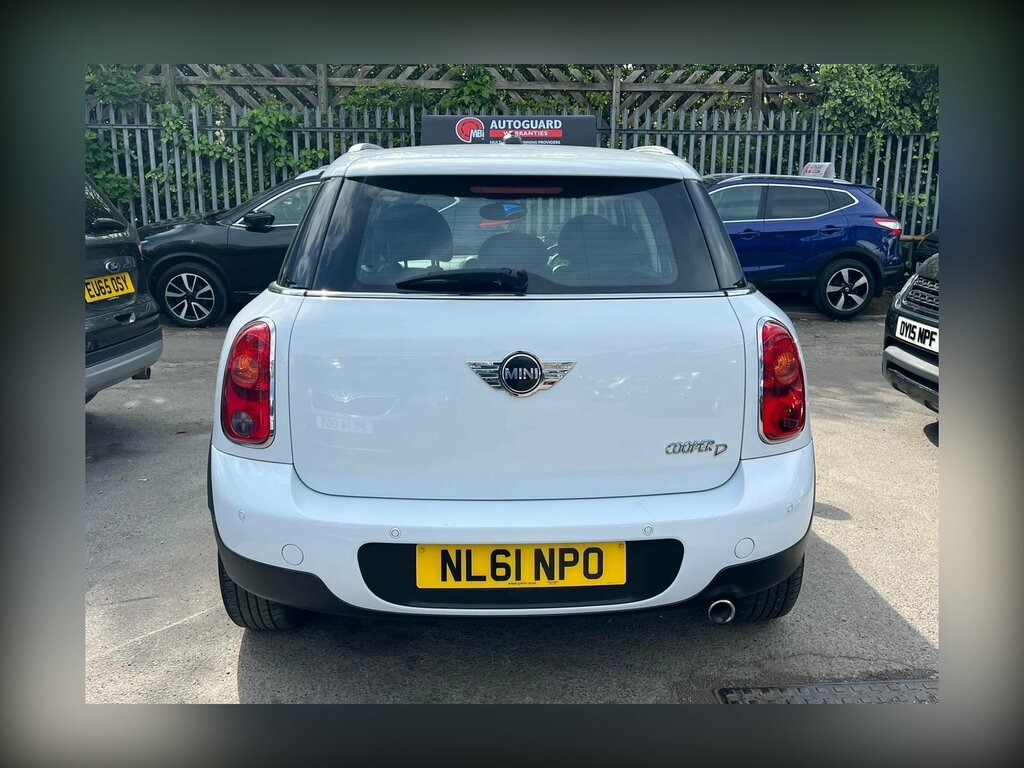 Mini Countryman 1.6 Cooper D Euro 5 Ss NL61NPO White #5