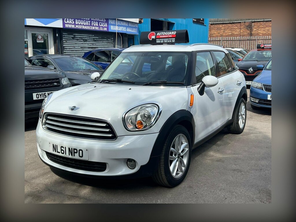 Mini Countryman 1.6 Cooper D Euro 5 Ss NL61NPO White #3