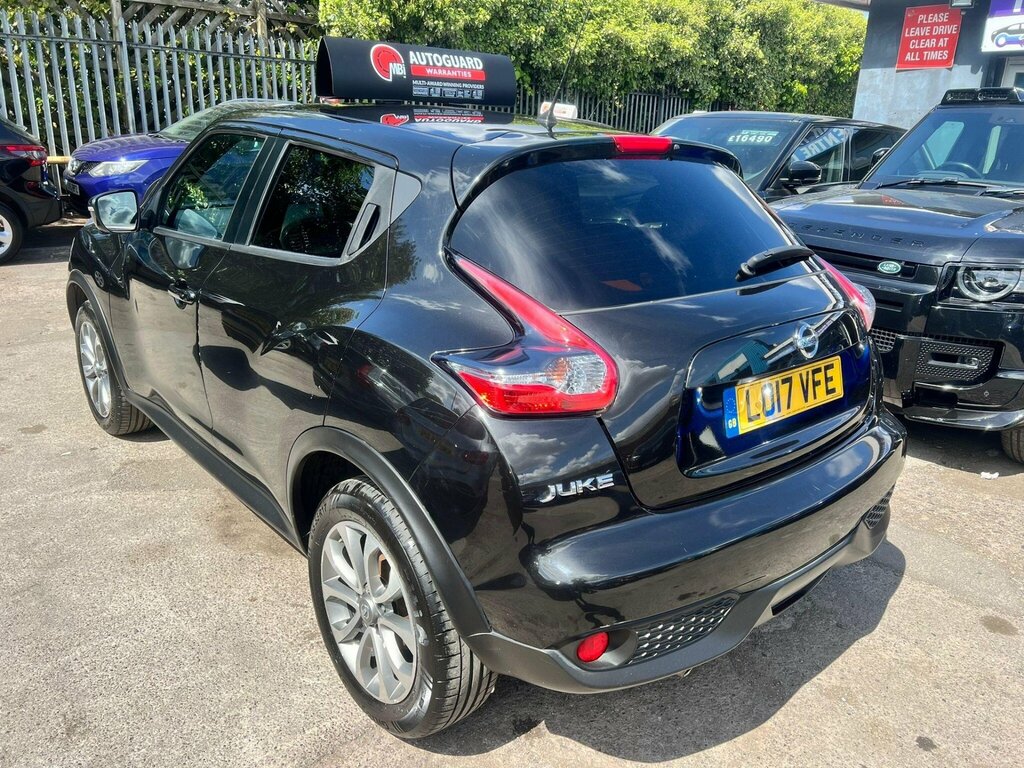 Nissan Juke 1.6 Tekna Xtron Euro 6 LO17VFE Black #4