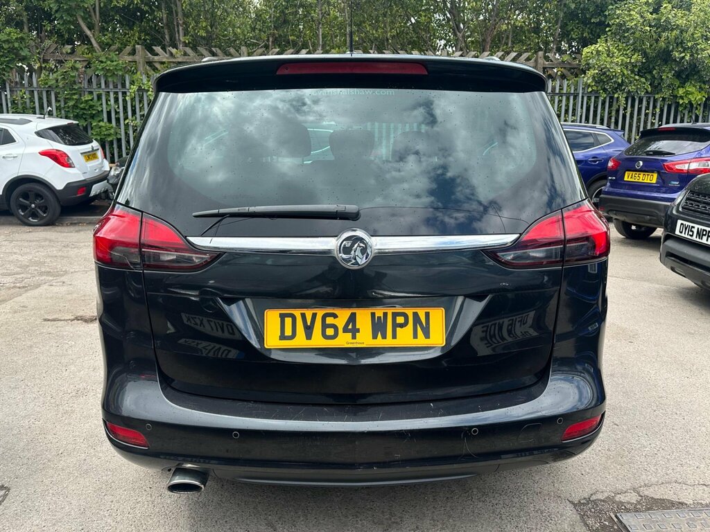 Vauxhall Zafira Tourer 2.0 Cdti Sri Euro 5 DV64WPN Black #5