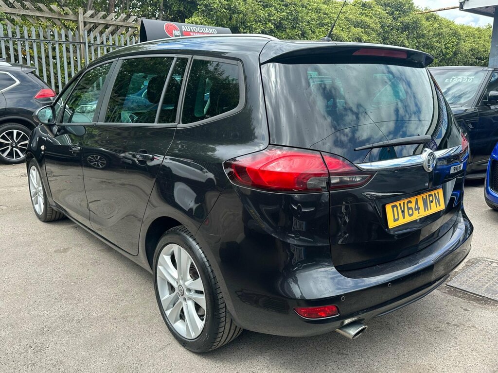 Vauxhall Zafira Tourer 2.0 Cdti Sri Euro 5 DV64WPN Black #4
