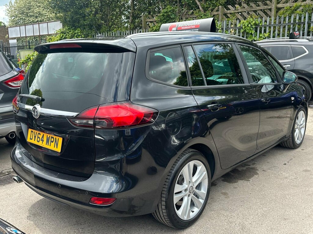 Vauxhall Zafira Tourer 2.0 Cdti Sri Euro 5 DV64WPN Black #6