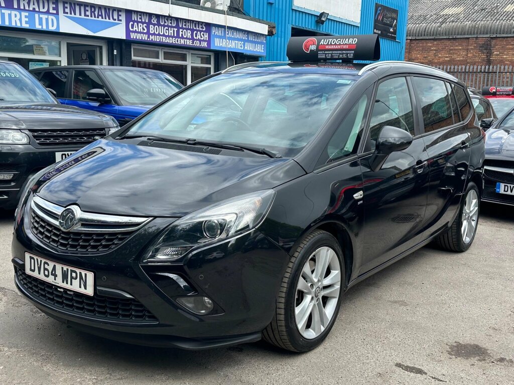 Vauxhall Zafira Tourer 2.0 Cdti Sri Euro 5 DV64WPN Black #3
