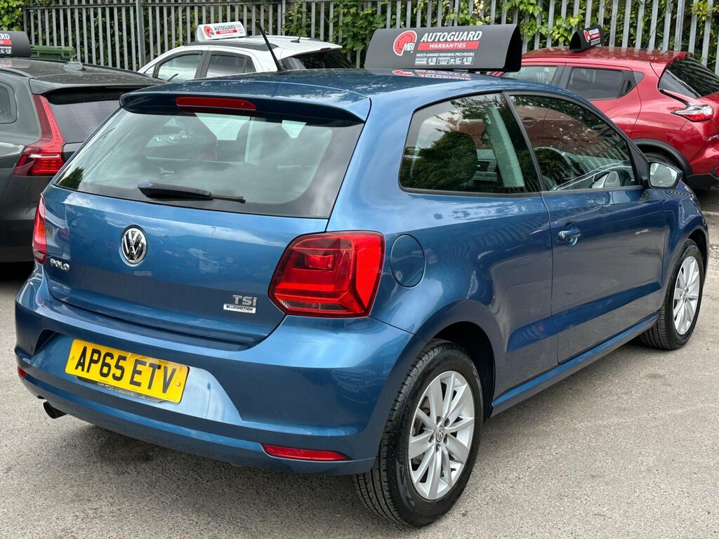Volkswagen Polo 1.2 Tsi Bluemotion Tech Se Euro 6 Ss AP65ETV Blue #6