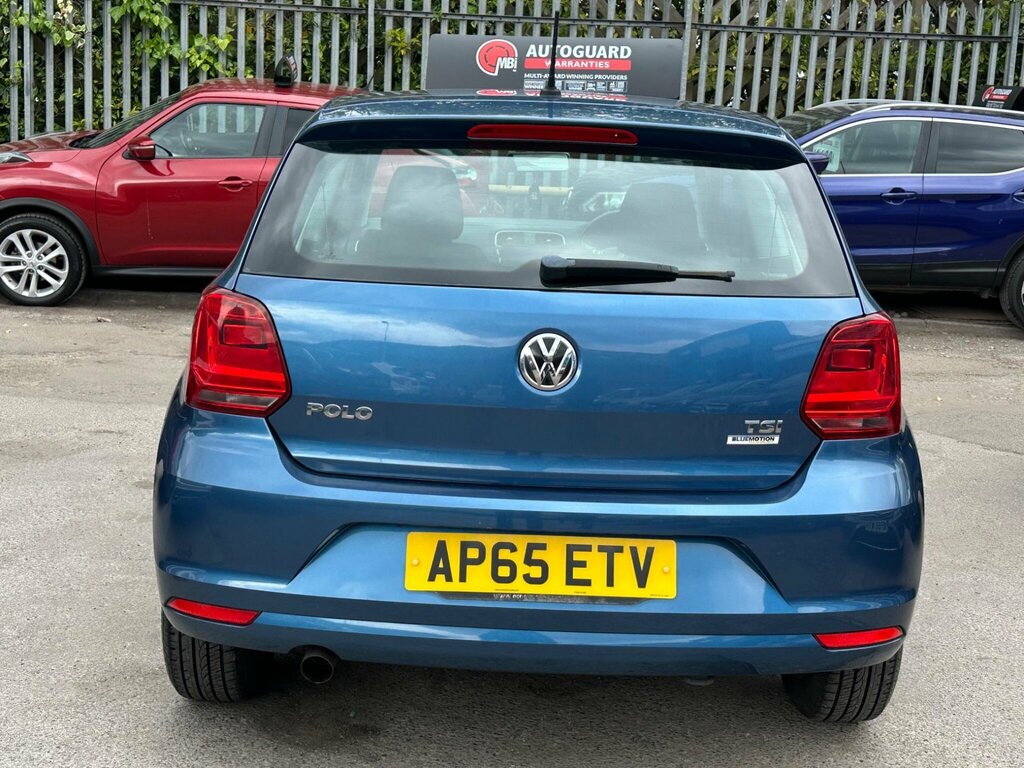 Volkswagen Polo 1.2 Tsi Bluemotion Tech Se Euro 6 Ss AP65ETV Blue #5