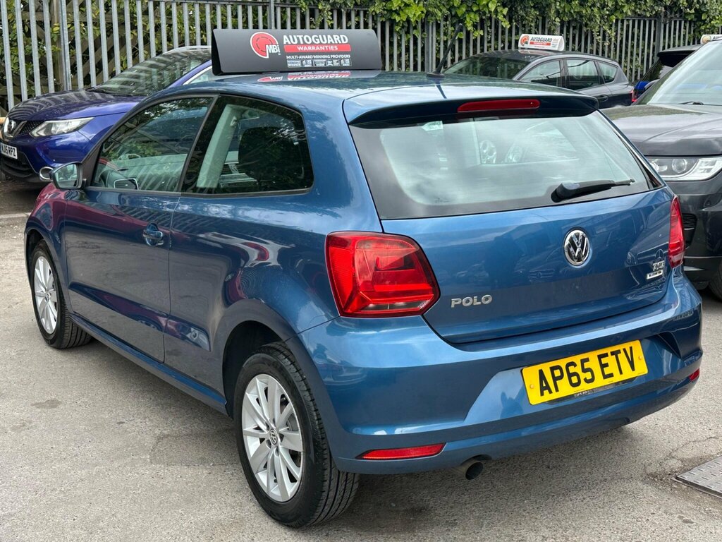 Volkswagen Polo 1.2 Tsi Bluemotion Tech Se Euro 6 Ss AP65ETV Blue #4